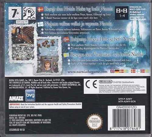 The Chronicles of Narnia the Lion the Witch and the Wardrobe - Nintendo DS (A Grade) (Genbrug)
